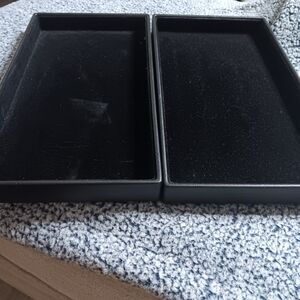 Elegant Black Jewelry Organizer Tray